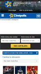 Mobile Screenshot of cinepolis.cr